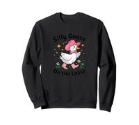 Silly Goose On the Loose - Goose - Funny Gosling Sweatshirt