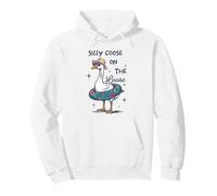 Silly Goose On The Loose Summer Vacation Pullover Hoodie