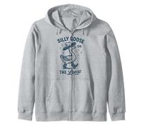 Silly Goose On The Loose Zip Hoodie