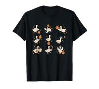 Silly Goose Playing Basketball Cute Funny Game Day T-Shirt