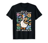 Silly Goose Pregnancy Announcement Goose Bump Pregnant T-Shirt