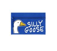Silly Goose Royal Blue Pencil Case