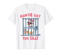 Silly Goose Silly Gang Blessed Aunt Auntie Got Too Silly T-Shirt