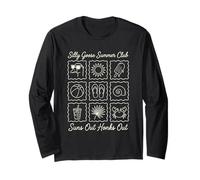 Silly Goose Summer Club Vacation Quote Suns Out Honks Out Long Sleeve T-Shirt