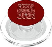 Silly Goose Summer Club Vacation Quote Suns Out Honks Out PopSockets PopGrip for MagSafe