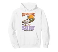 Silly Goose Sunshine Surf Honk Surf Club Summer Pullover Hoodie