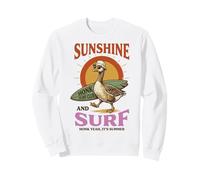 Silly Goose Sunshine Surf Honk Surf Club Summer Sweatshirt