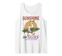 Silly Goose Sunshine Surf Honk Surf Club Summer Tank Top