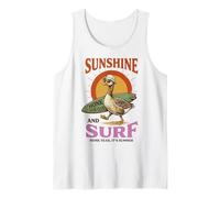 Silly Goose Sunshine Surf Honk Surf Club Summer Tank Top