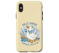Silly Goose Surgical Tech Club cute funny Case for iPhone X/XS