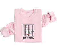 Silly Goose Sweatshirt, Got Too Silly Goose Sweatshirt Silly Goose Sweatshirt Goose Sweatshirt (fen,S)