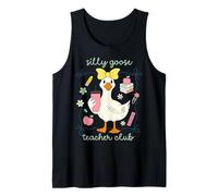 Silly Goose Teacher Club Funny School Humor Tank Top