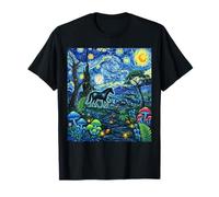 Silly Horse Under a Twinkly Starry Night Sky Tee T-Shirt