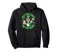 Silly Irish Goose on the Loose St Patricks Day Fun Ireland Pullover Hoodie