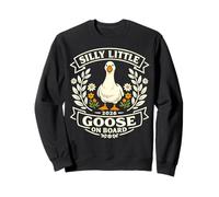 Silly Little Goose On Board 2026 Pregnancy Reveal Sweatshirt