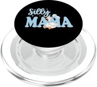 Silly Mama Goose 1st Birthday Boy Family Matching Party PopSockets PopGrip for MagSafe