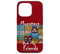 Silly Monsters Are My Friends Case for iPhone 13 Pro