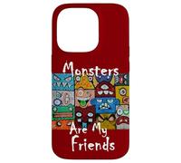 Silly Monsters Are My Friends Case for iPhone 14 Pro