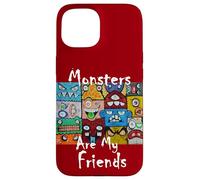 Silly Monsters Are My Friends Case for iPhone 15