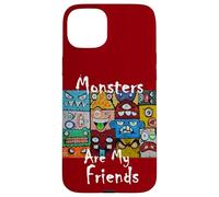Silly Monsters Are My Friends Case for iPhone 15 Plus