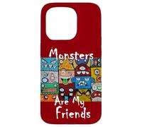 Silly Monsters Are My Friends Case for iPhone 15 Pro