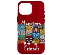 Silly Monsters Are My Friends Case for iPhone 16 Pro Max