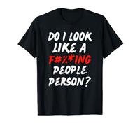 Silly Not a People Person Introvert Graphic T-Shirt