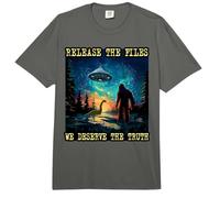 Silly Release Files WE Deserve Truth Enthusiast UFO Comfort Colors Adult Heavyweight T-Shirt