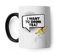 Silly Sentiments I Want to Drink Tea Freddie Mug - STXM0031W -for Colleague's Birthday and Leaving Gift - Funny Novelty Gifts for Friends - Office Accessories - Dishwasher Safe