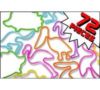 Silly Shaped Rubba Bandz Bracelets Bulk Pack (72 Peices) by Bewild