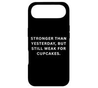 Silly sports sayings Stronger than yesterday, but still weak Case for iPhone Air