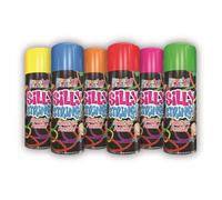 (SILLY STRING ASSORTED 200ML - 8002 ) All Purpose Quick Drying Spray Paint