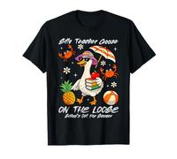 Silly Teacher Goose School's Out for Summer Break Last Day T-Shirt