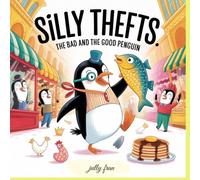 Silly Thefts. The Bad and the Good Penguin: Funny Coloring Book for children