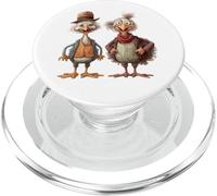 Silly Wacky Old Bird Shirt Old Funny Birds PopSockets PopGrip for MagSafe