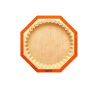 Silpat® #1 Original Non-Stick Fluted Tart Baking Mold Handcrafted in France Since 1965 - Trusted by World-Class Chefs - Certified Food Safe Silpat® Technology (Gift Box Packaging)
