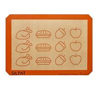 Silpat ES-7037-FR Non-Stick Baking mat, Fiberglass Silicone, Orange