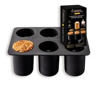 Silpat Flexipan 6 Cookies Shots Mold - by Dominique Ansel, Black