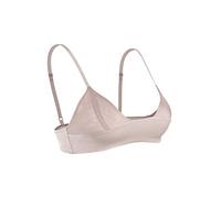 SilRiver Womens Silk Satin Triangle Bralette U-Shaped Bra Delicate Brassiere (for A-C Cups)