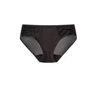 SilRiver Women's Silk Spandex Panty Briefs Travel Hipster Bikini Underwear Breathable Summer Underpants (Black, Small)