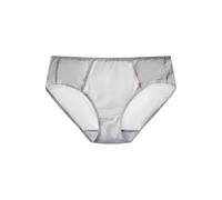 SilRiver Women's Silk Spandex Panty Briefs Travel Hipster Bikini Underwear Breathable Summer Underpants (Silver Grey, Large)