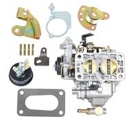 Silscvtt Carburetor 2 Barrel Replacement for Weber VW Bug Fiat Ford Mazda E/CHOKE 32/36 DFEV PROGRESSIVE CARBURETOR E/CHOKE