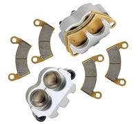 Silscvtt Front Left and Right Brake Calipers with Pads Replacement for Polaris Ranger 500 570 800 900 1000 Crew XP 1911283 1911284 1912255 1912256 1912134 1912135