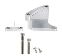 Silscvtt Polished Billet Aluminum Timing Tab Adjustable Pointer Balancer Replacement for Chevy SBC 283 327 383 Engines