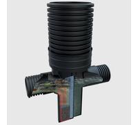 Siltblok Surface Water Silt Trap - 450mm x 1.5m - Black