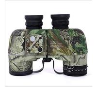 SilteD 10X50 Compass Telescope Camouflage High Power Low Light Night Vision Navigation Binoculars Binoculars