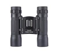 SilteD Binoculars 10X25 High-Definition Binoculars Portable Compact Telescope Objective Lens Semi-Optical Lens