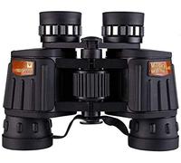 SilteD Binoculars Monocular Binoculars -4 10X50 Binocular Fine-Tuning, High-Definition High-Power, Low-Light Night Vision Telescope Waterproof Fishing Hiking Bird Watching Ocean Color