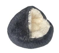 SilteD Cat Beds Cat Bed Pet Bed for Indoor Cats Large Cave Dog Bed Washable Non-Slip Cat Nest Pod Windproof Cat Nesting Bed,X-50CM