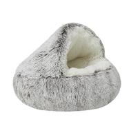 SilteD Cat Beds Cat Bed Pet Bed for Indoor Cats Large Cave Dog Bed Washable Non-Slip Cat Nest Pod Windproof Cat Nesting Bed,A-50CM